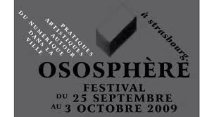 Référence festival Ososphère Strasbourg